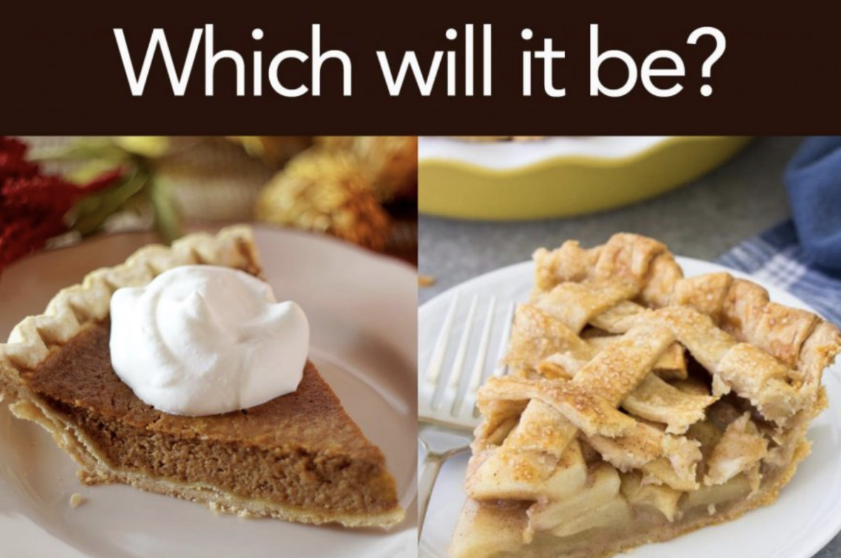 Pumpkin pie vs apple pie! Which do you prefer?